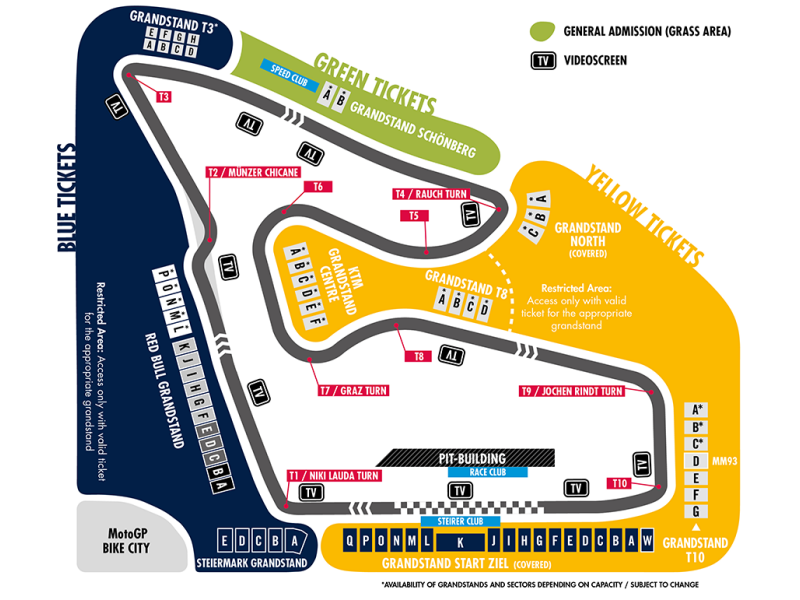 VN AVSTRIJE MOTO GP - VSTOPNICE