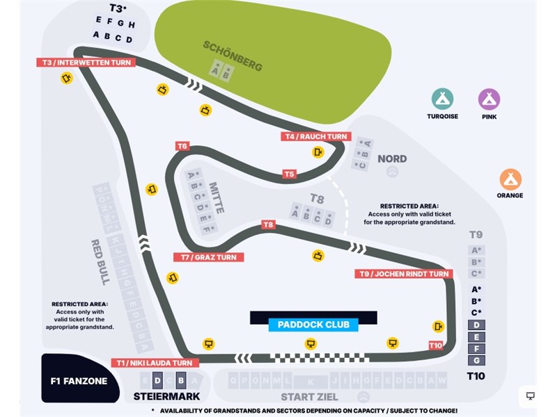 VN AVSTRIJE F1 - avtobusni prevoz
