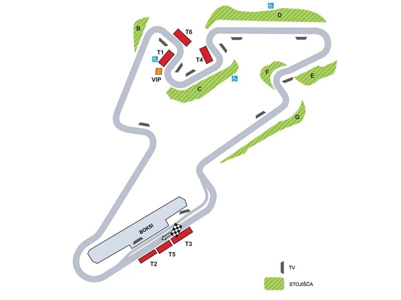 VN ČEŠKE R. MOTO GP - VSTOPNICE